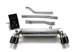 Armytrix Stainless Steel Valvetronic Catback Exhaust System Quad Carbon Tips BMW 520i | 530i G3X 17-18 | BMG33-QC11