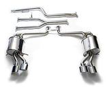 Armytrix Stainless Steel Valvetronic Performance Catback Exhaust Quad Matte Black Tips Mercedes Benz C-Class W204 12-15 | MB042-QS20M