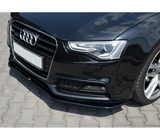 Maxton Design Gloss Black Maxton Design Front Splitter V.2 Audi S5 / A5 S-Line 8T Face Lift AU-A5-1F-SLINE-FD2G