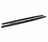 Maxton Design Textured Black Maxton  Design Side Skirts Diffusers Audi S5 / A5 S-Line F5 Sportback AU-A5-2-SLINE-SB-SD1T