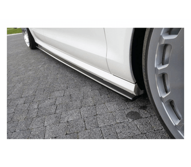 Maxton Design Gloss Black Maxton Design Side Skirts Diffusers Audi S6 / A6 S-Line C7 AU-A6-C7-SLINE-SD1G
