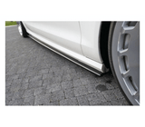 Maxton Design Gloss Black Maxton Design Side Skirts Diffusers Audi S6 / A6 S-Line C7 AU-A6-C7-SLINE-SD1G