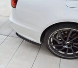 Maxton Design Maxton Design Rear Side Splitters Audi S6 / A6 S-Line C7 Facelift Avant