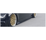 Maxton Design Gloss Black Maxton Design Side Skrtis Diffusers Audi S7 / A7 S-Line C7 AU-A7-1-SLINE-SD1G