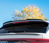 Maxton Design Gloss Black Maxton Design Spoiler Extension V.1 Audi Q8 S-Line AU-Q8-1-SLINE-CAP1G