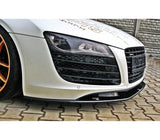 Maxton Design Gloss Black Maxton Design Front Splitter Audi R8 Mk.1 AU-R8-1-FD1+FD1RG