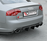 Maxton Design Gloss Black Maxton Design Rear Diffusor Audi RS4 B7 AU-RS4-B7-RS1G