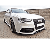 Maxton Design Gloss Black Maxton Design Front Splitter Audi RS5 8T / 8T Face Lift AU-RS5-1/1F-FD1G