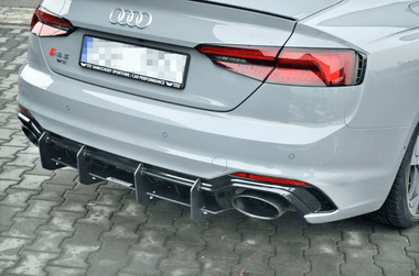 Maxton Design Rear Diffuser V.2 Audi RS5 F5 Coupe / Sportback | AU-RS5-2-CNC-RS2A