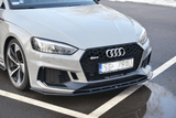 Maxton Design Gloss Black Maxton Design Front Splitter V.1 Audi RS5 F5 Coupe / Sportback AU-RS5-2-FD1G