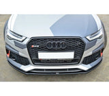 Maxton Design Maxton Design Front Splitter V.1 Audi RS6 C7 & C7 Facelift