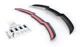 Maxton Design Textured Black Maxton Design Spoiler Cap V.1 Audi RS6 C8 AU-RS6-C8-CAP1T