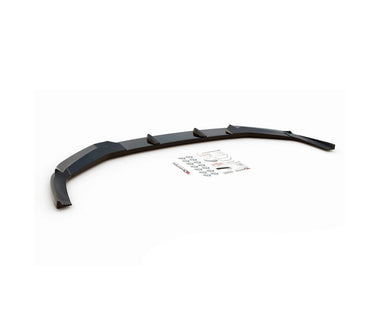 Maxton Design Textured Black Maxton Design Front Splitter V.1 Audi RS6 C8 AU-RS6-C8-FD1T