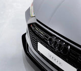 Maxton Design Textured Black Maxton Design Front Splitter V.2 Audi RS6 C8 AU-RS6-C8-FD2T