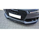 Maxton Design Maxton Design Front Splitter V.1 Audi RS7 C7 Face Lift