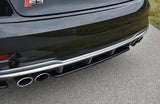Maxton Design Maxton Design Central Rear Splitter Audi 2017+ S3 8v Sedan