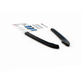 Maxton Design Gloss Black Rear Side Splitters Audi S4 / A4 S-Line B8 Sedan AU-S4-B8-RSD1G