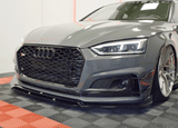 Maxton Design Front Splitter Audi S5 / A5 S-Line F5 Coupe / Sportback | AU-S5-2-FFD1FP