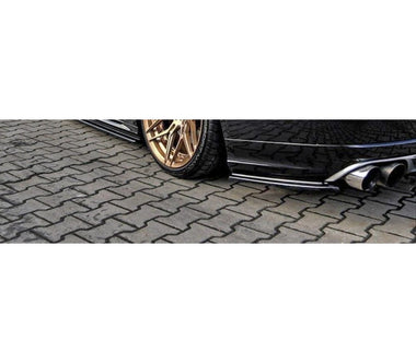 Maxton Design Gloss Black Maxton Design Rear Side Splitters Audi 2013+ S8 D4 Face Lift AU-S8-D4-RSD1G