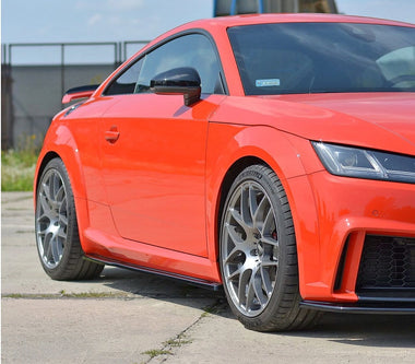 Maxton Design Gloss Black Maxton Design Side Skirts Diffusers Audi 2018+ TT-RS 8S AU-TT-3-RS-SD1G