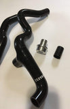 Autobahn Autoworx Black Autobahn Autoworx Engine Breather Hose Kit | VW MK4 1.8t AUT-MK4-006-BLK