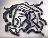 Autobahn Autoworx black Autobahn Autoworx Complete Coolant Hose Kit | VW Mk4 12v VR6 AUT-MK4-007-BLK