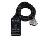 AVS Black 7-Switch Series Rocker | AVS-ARC-7-BK