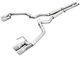AWE Tuning Track Edition / Chrome Silver AWE S550 Ford Mustang GT Exhaust System (2018+) 3020-42064