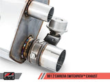 AWE Tuning SwitchPath™ Exhaust for PSE Cars - Chrome Silver Tips AWE Tuning SwitchPath Exhaust System - 991.2 | Carrera | S | GTS | 4 | (PSE Only) 3025-32018