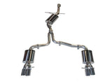 AWE Tuning Chrome Silver AWE Cat Back Exhaust (Quad Outlet Style) | B8 Audi A4 2.0T 3015-42018
