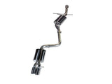 AWE Tuning Chrome Silver AWE Cat Back Exhaust (Single Outlet Style) | B8 Audi A4 2.0T 3015-22010