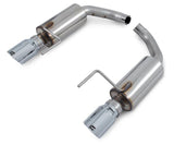 AWE Tuning Axle-Back - Touring Edition w/ Chrome Silver Tips AWE S550 Ford Mustang EcoBoost Exhaust System 3015-32086