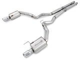 AWE Tuning Axle-Back - Track Edition w/ Chrome Silver Tips AWE S550 Ford Mustang GT Exhaust System ('15-'17) 3020-32026