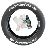 Tire Stickers 4 / BLUE / 14"-16" / 1.25" Tire Stickers - ACCELERA - Permanent ACCLRA-1416-125-4-B