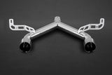 Capristo Alfa Romeo 4C - Free Flow Exhaust with Carbon Diffuser 10AR04010000