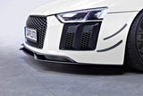 Capristo Capristo Audi R8 V10 PLUS (2015 ) - Carbon Front Fins (Matte) 03AU00810006KM