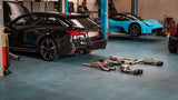 Capristo Audi RS6/7 (C8) - Valved Exhaust with Bevelled Carbon Fiber Tips (CES3)