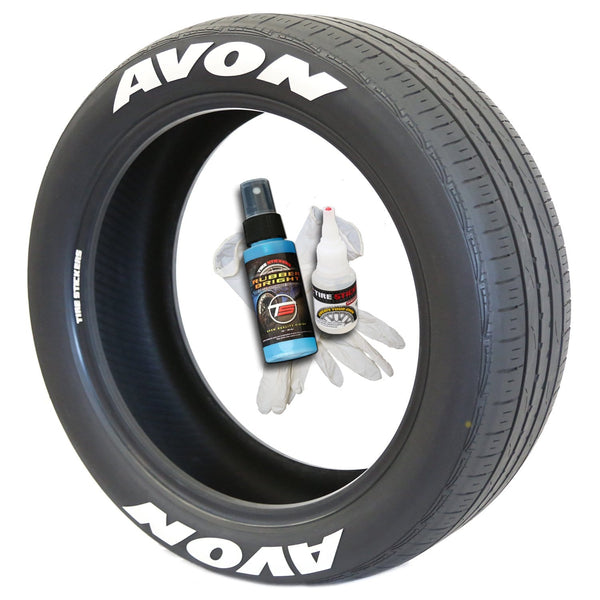 AVO-1416-125-4-B | Tire Stickers - AVON - Permanent – UroTuning