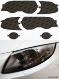 Lamin-X Gunsmoke Lamin-X BMW M3 (01-06) Headlight Covers with Turn Signals B002-1G