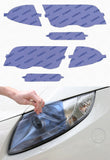 Lamin-X Blue Lamin-X  Headlight Covers - BMW / 1-Series (08-11) B003B