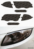 Lamin-X Gunsmoke Lamin-X  Headlight Covers - BMW / 1-Series (08-11) B003G
