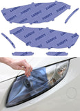 Lamin-X Blue Lamin-X  [US spec] Headlight Covers - BMW / 3-Series (82-91) B083B