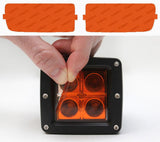 Lamin-X Amber Lamin-X BMW 3-Series (92-99) Fog Light Covers B101A