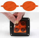 Lamin-X Amber Lamin-X  Oval Fog Light Covers - BMW / 3-Series (99-05) B102-1A