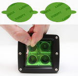 Lamin-X Green Lamin-X  Oval Fog Light Covers - BMW / 3-Series (99-05) B102-1GR