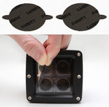 Lamin-X Gunsmoke Lamin-X  Oval Fog Light Covers - BMW / 3-Series (99-05) B102-1G