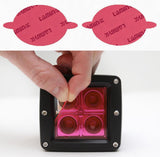 Lamin-X Pink Lamin-X  Oval Fog Light Covers - BMW / 3-Series (99-05) B102-1P
