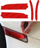 Lamin-X Red Lamin-X  Rear Bumper Guard - BMW / 3-Series Coupe (07-10) B1166R