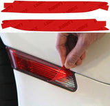 Lamin-X Red Lamin-X  US Headlight Covers - BMW / 3-Series Coupe (92-99) B1177R