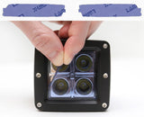 Lamin-X Blue Lamin-X  Headlight and Round Fog Covers - BMW / 3-Series Sedan (09-11) B123B